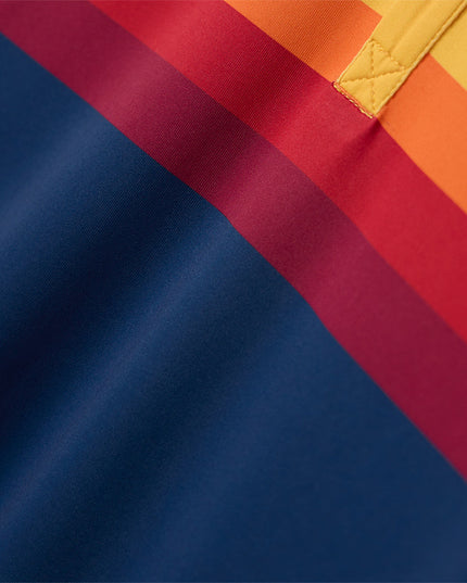 Toddler Boy's Slice of Sunset Golf Polo