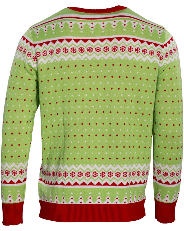 Spongebob Tangled LED Lights Ugly Christmas Sweater