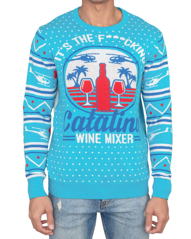 Step Brothers Catalina Wines Ugly Christmas Sweater