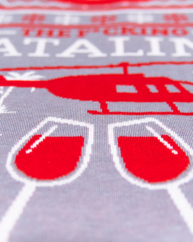 Step Brothers Catalina Wine Mixer Ugly Christmas Sweater