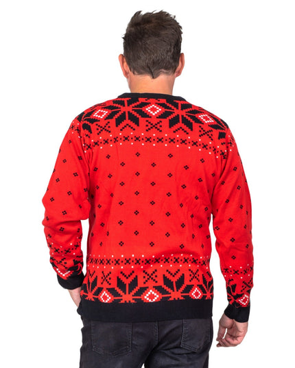 Sticky Bandits 1980s Funny Ugly Christmas Sweater