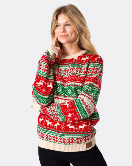 Knitted Christmas Sweater for Women