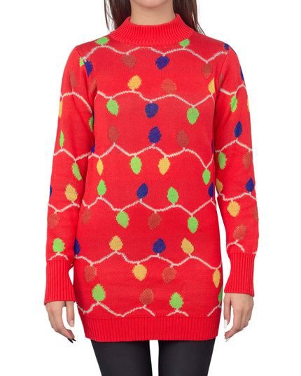 Merkkivalot naisten jouluneulemekko