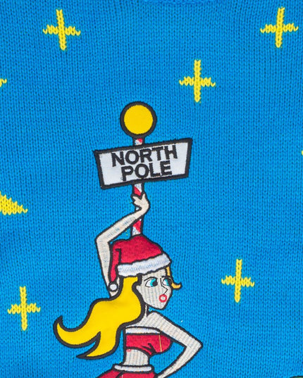 Stripper Pole Ugly Christmas Sweater