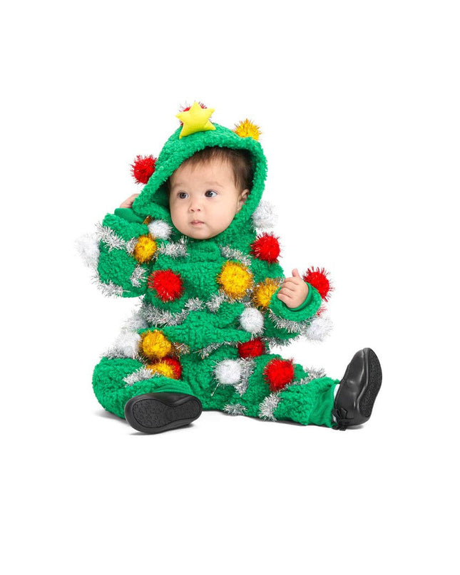 Toddler Girl's Oh Christmas Tree Jumpsuit