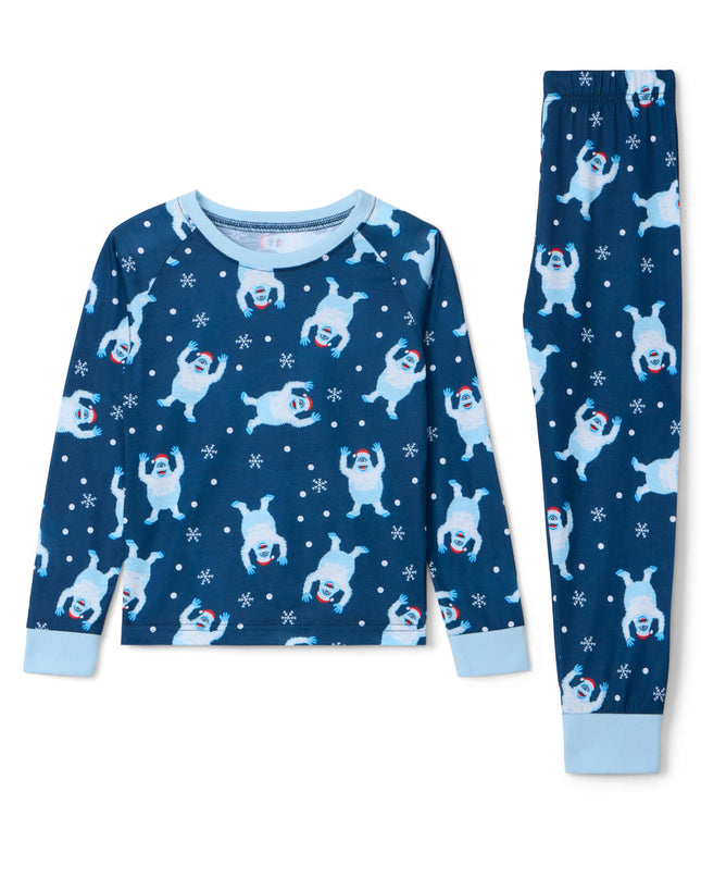 Toddler Girl's Bumble Crew Neck Pajama Set