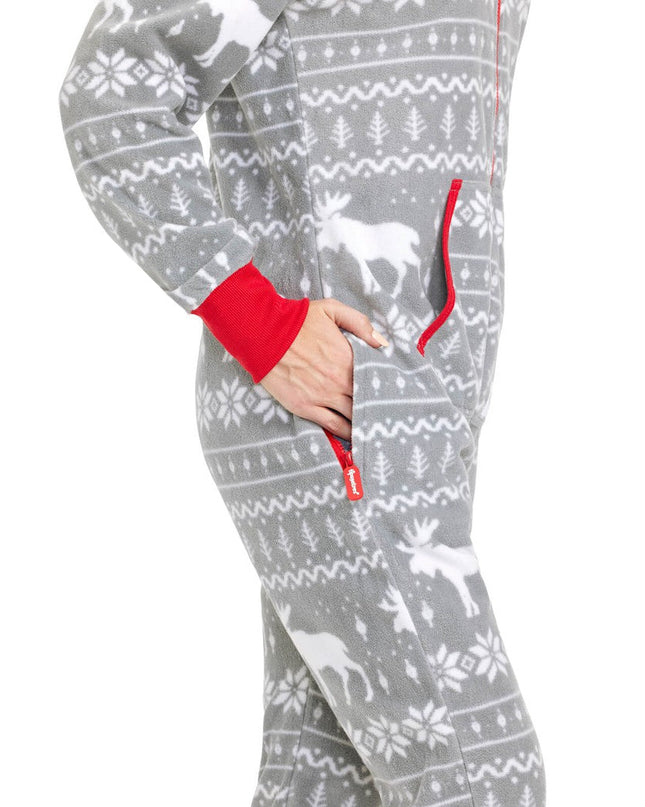 Women's Grey Moose Jumpsuit
