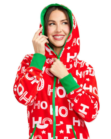 Women's Ho Ho Ho Jumpsuit
