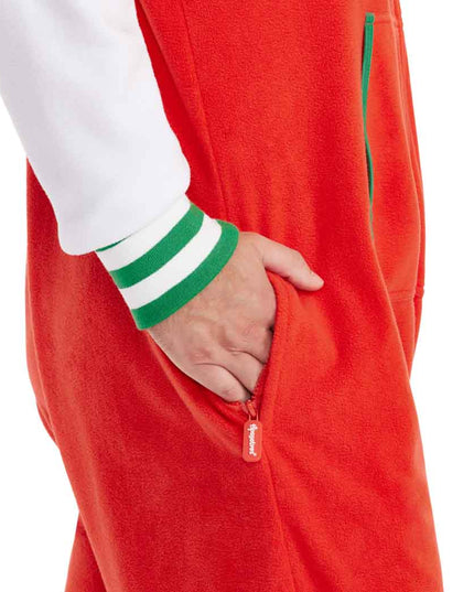 Men's Sporty Santa Jumpsuit