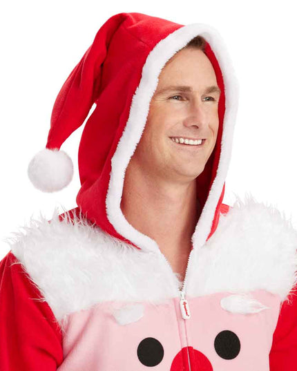 Men's Santa's Close Up Jumpsuit