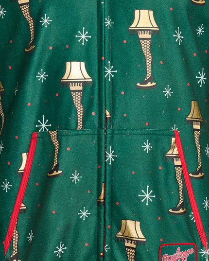 Men's Christmas Story Leg Lamp Jumpsuit