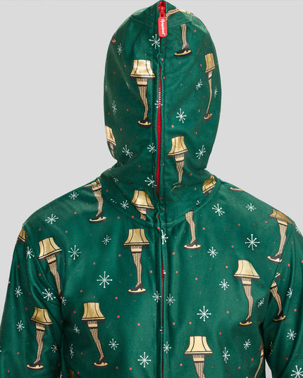 Men's Christmas Story Leg Lamp Jumpsuit