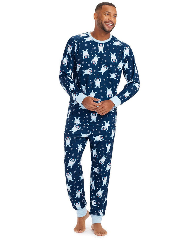 Men's Bumble Crew Neck Pajama Set