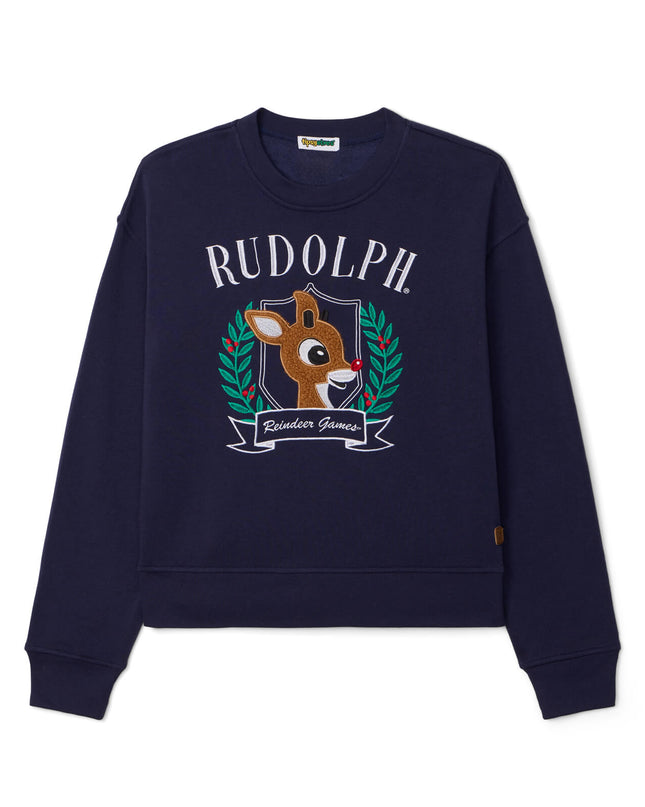 Women's Rudolph Wreath Sweatshirt