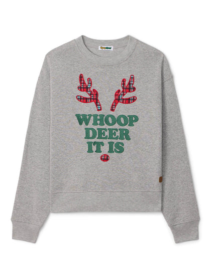 Women's Whoop Deer It Is Sweatshirt