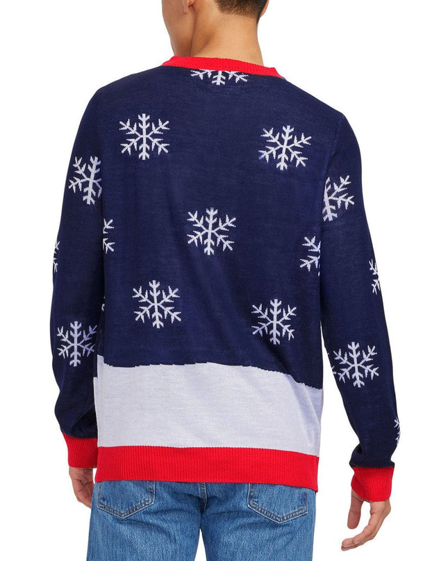 Men's Winter Whale Tail Ugly Christmas Sweater