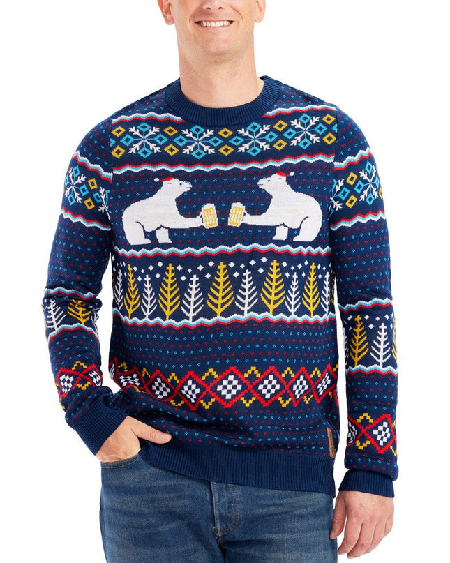 Men's Polar Bear Party Ugly Christmas Sweater