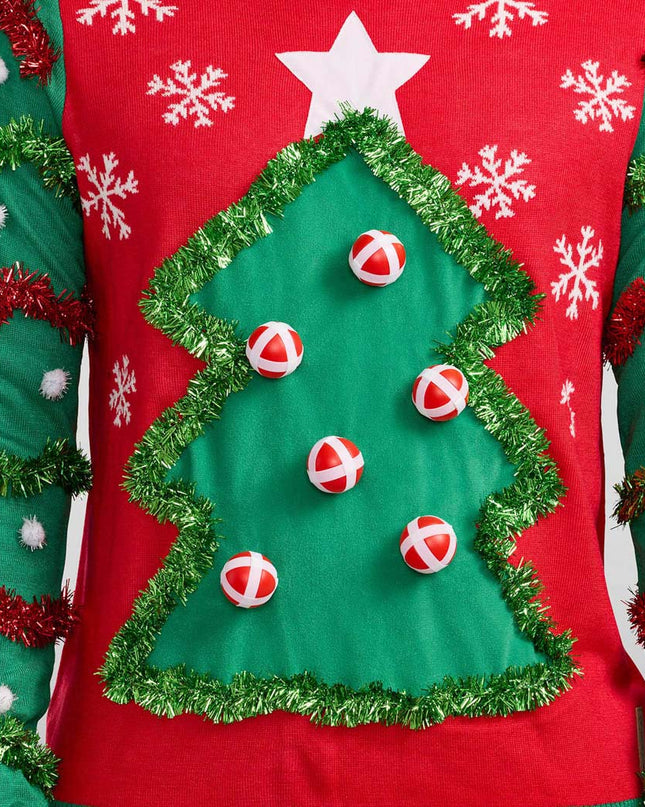 Men's Deck the Halls Game Ugly Christmas Sweater