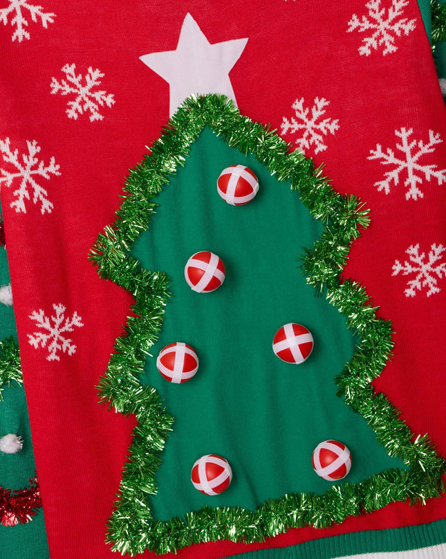 Men's Deck the Halls Game Ugly Christmas Sweater