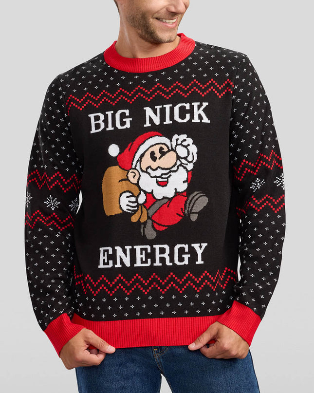 Men's Big Nick Energy Ugly Christmas Sweater
