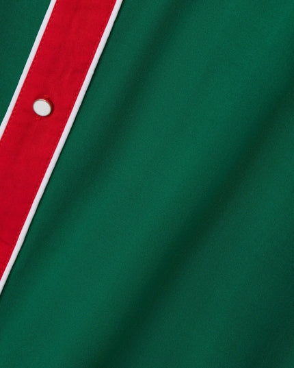 Men's Christmas Cowboy Button Down Shirt