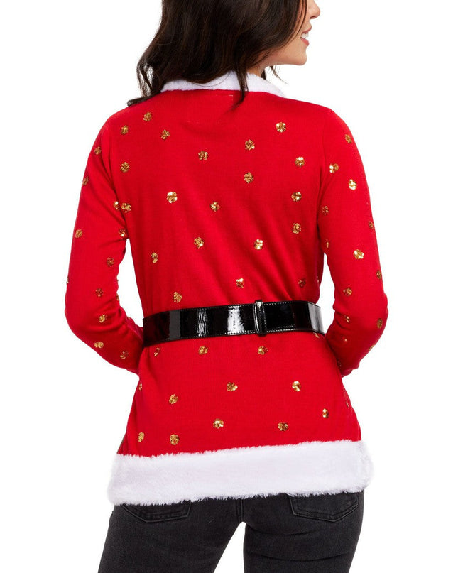 Women's Mrs. Claus Cardigan Sweater