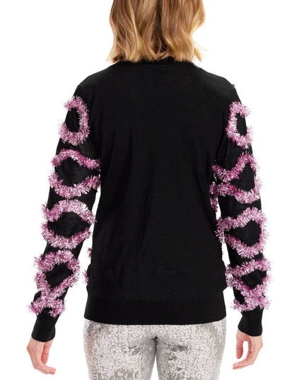 Women's Deck The Disco Balls Light Up Cardigan Sweater