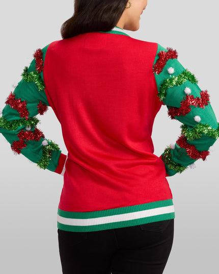 Women's Deck the Halls Game Ugly Christmas Sweater