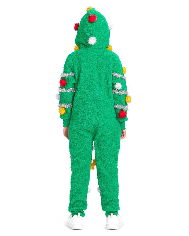 Girl's Oh Christmas Tree Jumpsuit