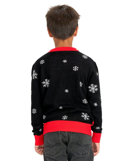 Boy's Leaky Roof Ugly Christmas Sweater