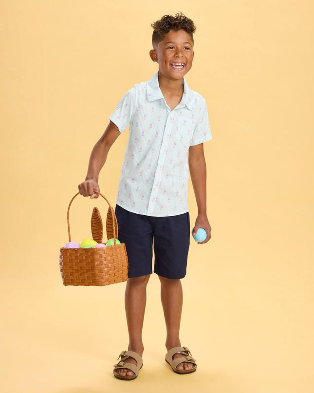 Boy's PEEPS® Shady Lil' Sugar Button Down Shirt