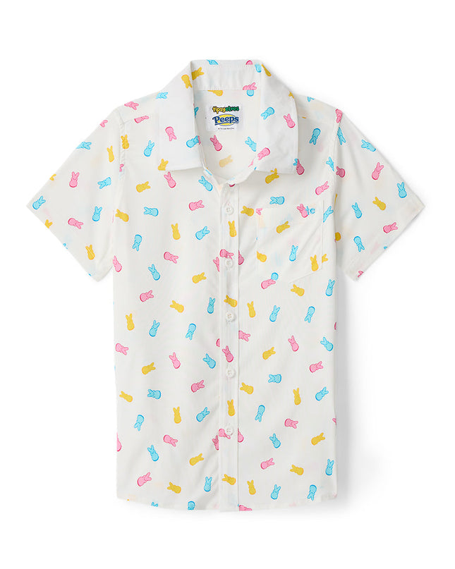 Boy's PEEPS® Party Peeple Button Down Shirt