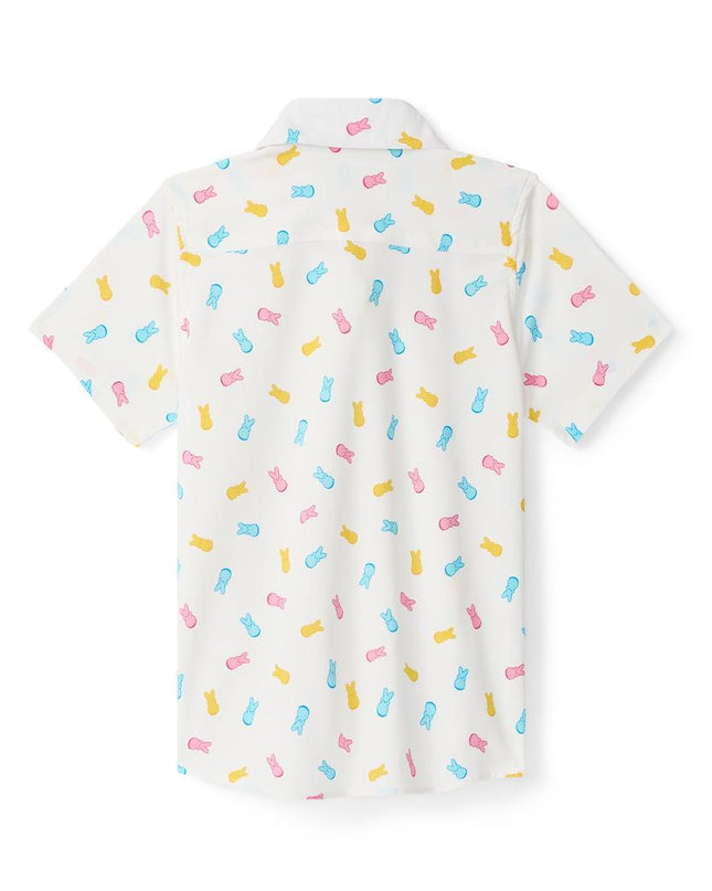 Boy's PEEPS® Party Peeple Button Down Shirt