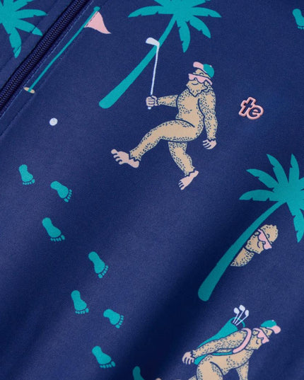 Men's Bigfoot Bogey Golf Quarter Zip Pullover