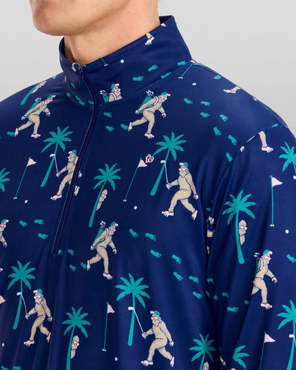Men's Bigfoot Bogey Golf Quarter Zip Pullover