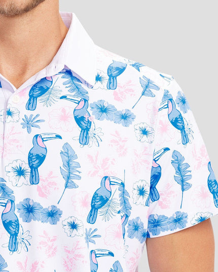 Men's Toucan Tango Disc Golf Polo