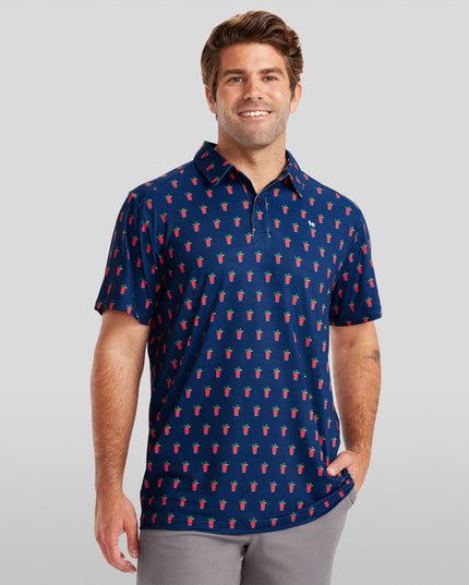 Men's Bloody Mary Polo Shirt