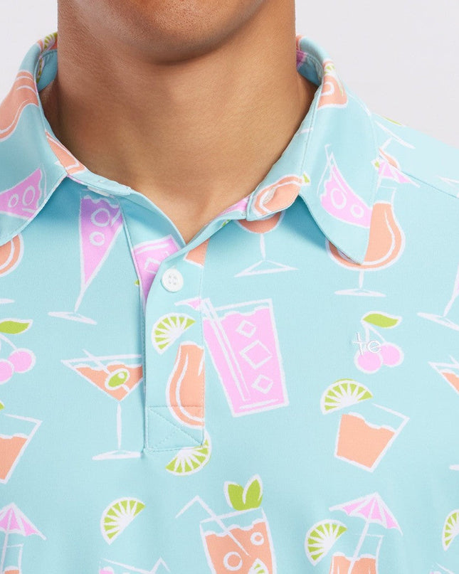 Men's Cocktail Caddy Pickleball Shirt