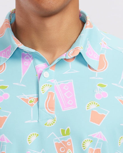 Men's Cocktail Caddy Polo Shirt