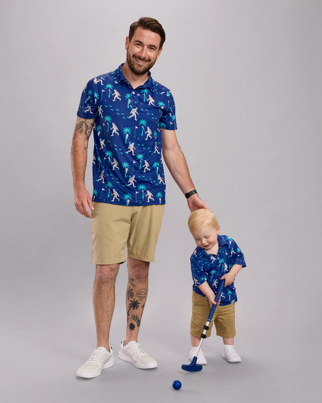 Men's Bigfoot Bogey Golf Polo