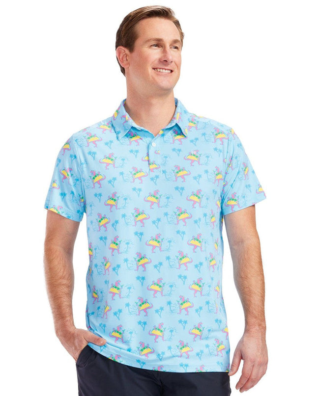 Men's Tacosaurus Disc Golf Polo