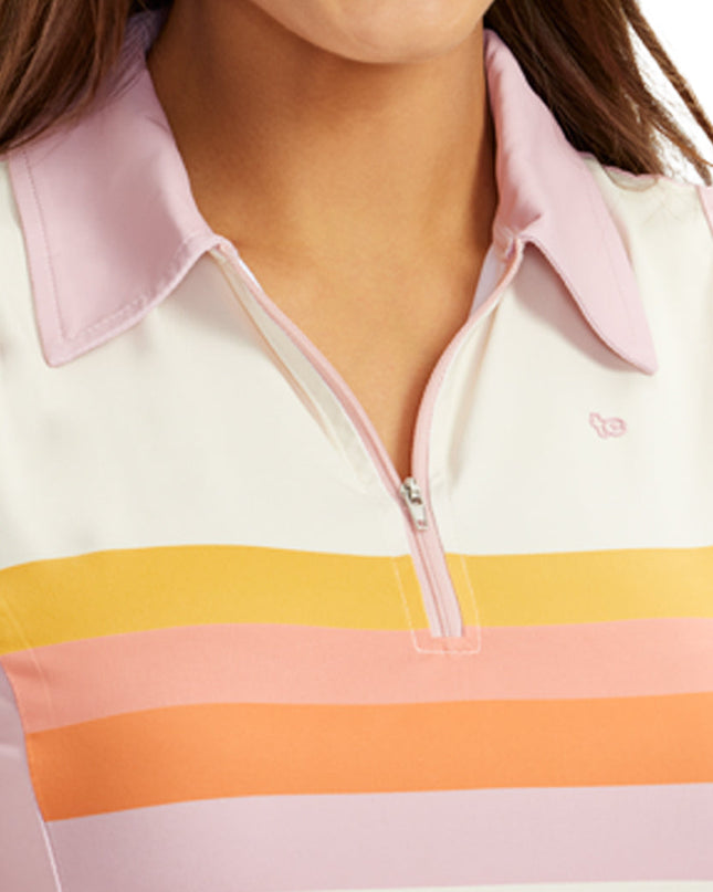 Women's Stroke of Sunset Golf Polo