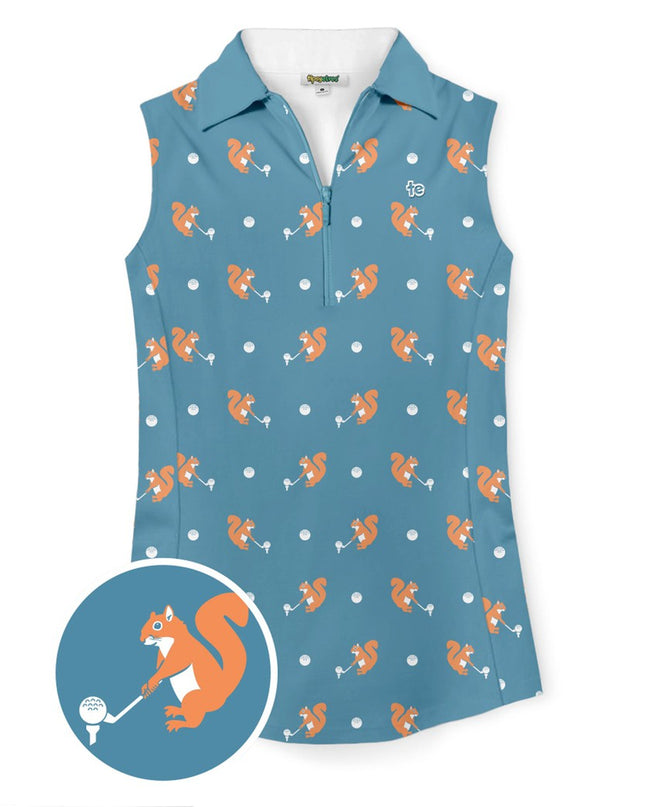 Women's Squirrel! Golf Polo