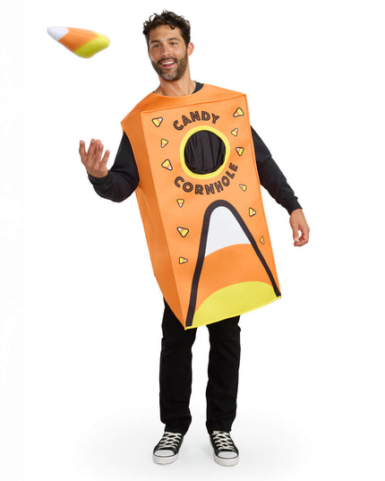 Men's Candy Corn Cornhole Game Costume