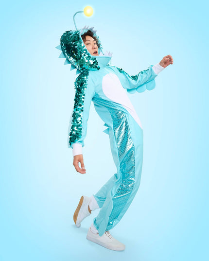 Men's Angler Fish Light Up Costume