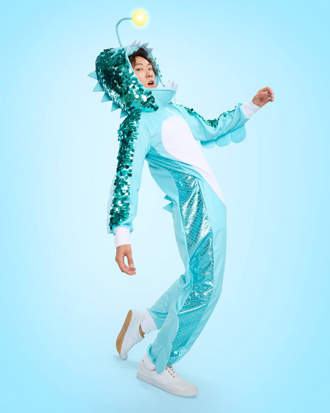 Men's Angler Fish Light Up Costume