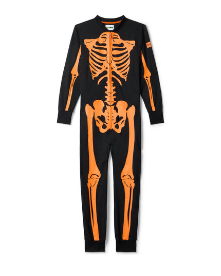 Women's Pumpkin Head Skeleton Costume
