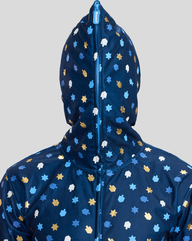 Men's Dreidel Decor Jumpsuit