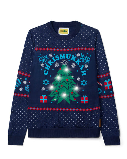 Men's Chrismukkah Light Up Sweater