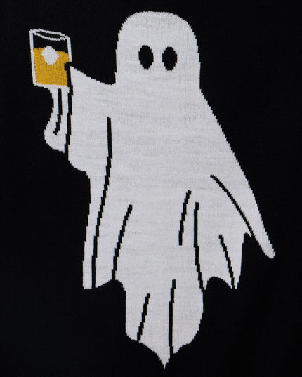 Men's BOOze Ghost Halloween Sweater